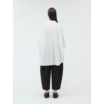 ｍｉｚｕｉｒｏ　ｉｎｄ　ハーフスリーブワイドチュニックシャツ