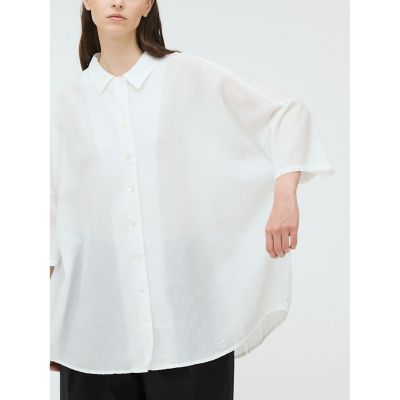ｍｉｚｕｉｒｏ　ｉｎｄ　ハーフスリーブワイドチュニックシャツ