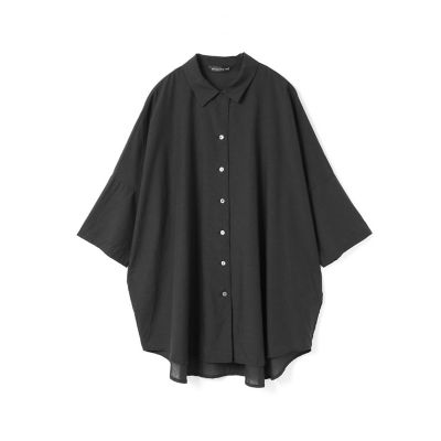 ｍｉｚｕｉｒｏ　ｉｎｄ　ハーフスリーブワイドチュニックシャツ
