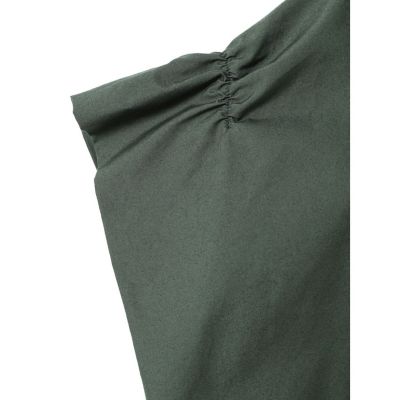 mizuiro ind Vネックワイドチュニックシャツ | mizuiro ind