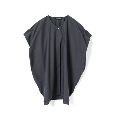 mizuiro ind Vネックワイドチュニックシャツ | mizuiro ind