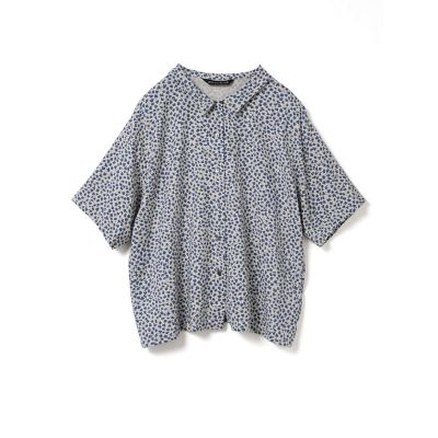 mizuiro ind プリントハーフスリーブシャツ | mizuiro ind