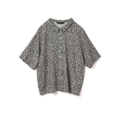 mizuiro ind プリントハーフスリーブシャツ | mizuiro ind