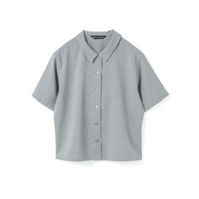 mizuiro ind ハーフスリーブシャツ | mizuiro ind (Women
