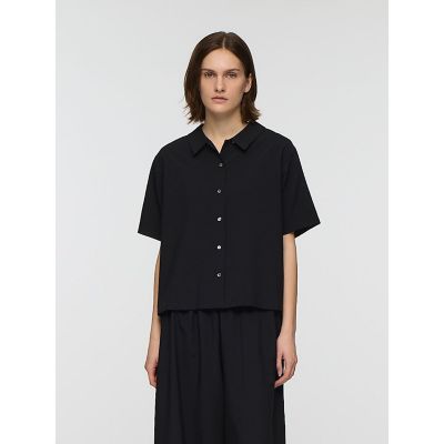 ＜mizuiro ind (Women)＞ｍｉｚｕｉｒｏ　ｉｎｄ　ハーフスリーブシャツ