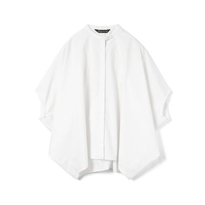 ｍｉｚｕｉｒｏ　ｉｎｄ　スタンドカラーコクーンシャツ