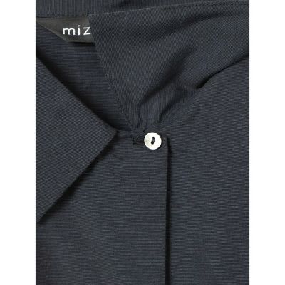 mizuiro ind ハーフスリーブワイドシャツ | mizuiro ind