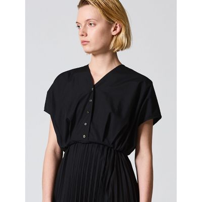 mizuiro ind プリーツロングワンピース | mizuiro ind