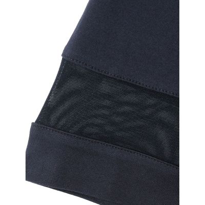 ミズイロインドmizuiro ind メッシュスリーブチュニックワンピース美品 mizuiro ind メッシュスリーブチュニックワンピース