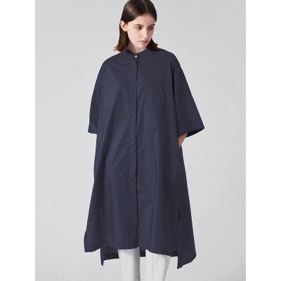 ✨️美品【mizuiro ind】ハーフスリーブ プリーツワンピース 黒 完売品 ハーフスリーブコクーンワンピース/ mizuiro ind