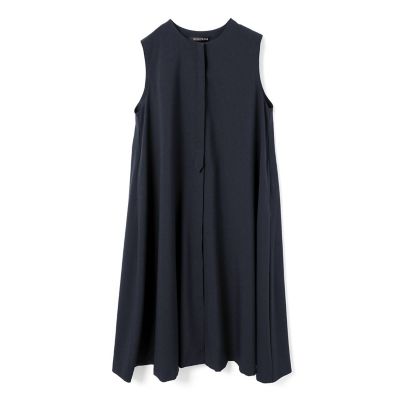 ｍｉｚｕｉｒｏ　ｉｎｄ　ポプリンノースリーブフレアワンピース