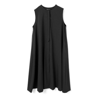 ｍｉｚｕｉｒｏ　ｉｎｄ　ポプリンノースリーブフレアワンピース