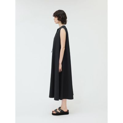 ｍｉｚｕｉｒｏ　ｉｎｄ　ポプリンノースリーブフレアワンピース
