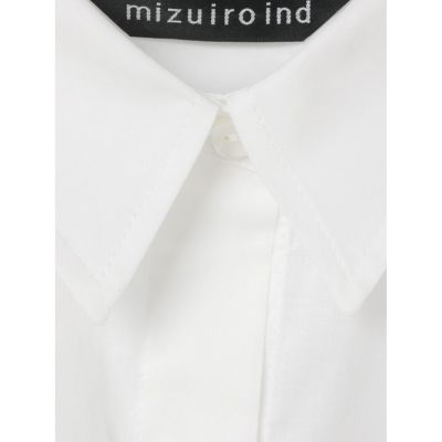 ｍｉｚｕｉｒｏ　ｉｎｄ　ハーフスリーブフレアシャツワンピース