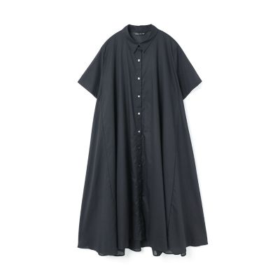 ｍｉｚｕｉｒｏ　ｉｎｄ　ハーフスリーブフレアシャツワンピース