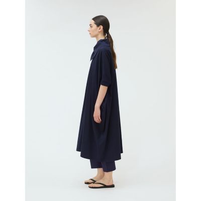 ｍｉｚｕｉｒｏ　ｉｎｄ　ドレープカラーワイドワンピース
