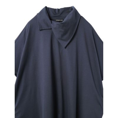ｍｉｚｕｉｒｏ　ｉｎｄ　ドレープカラーワイドワンピース