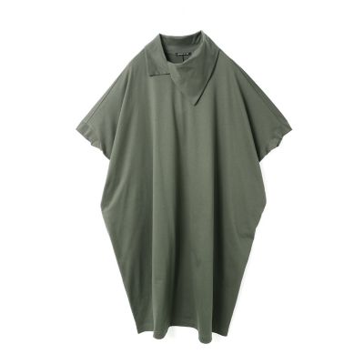 ｍｉｚｕｉｒｏ　ｉｎｄ　ドレープカラーワイドワンピース