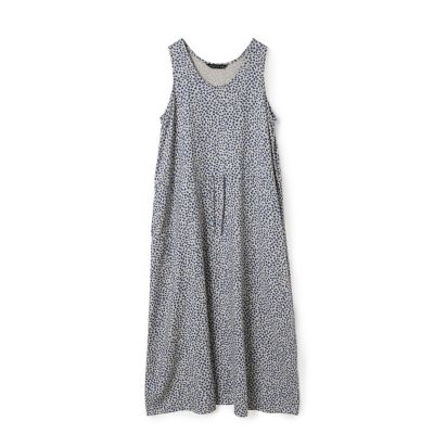 mizuiro ind プリントAラインワンピース | mizuiro ind 