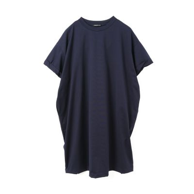 mizuiro ind ロールアップスリーブワイドワンピース