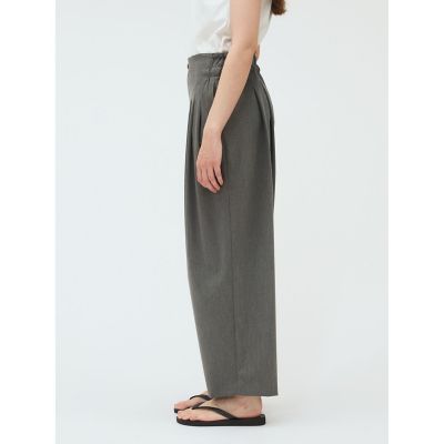 ｍｉｚｕｉｒｏ　ｉｎｄ　ハイウエストタックパンツ