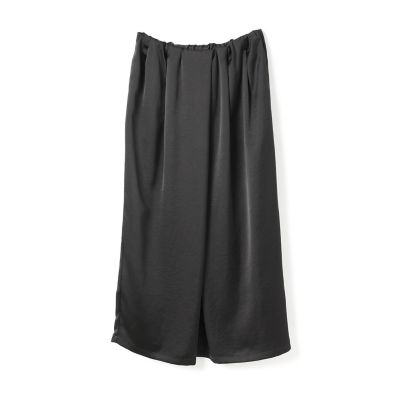 mizuiro ind フロントタックロングスカート | mizuiro