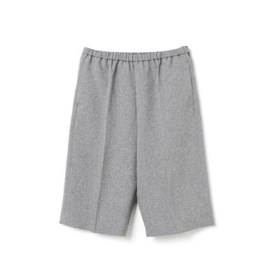 mizuiro ind センタープレスショートパンツ | mizuiro ind