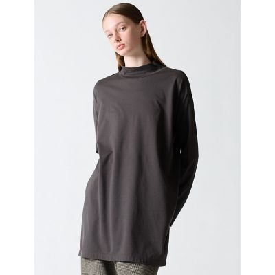 ＜mizuiro ind (Women)＞ｍｉｚｕｉｒｏ　ｉｎｄ　ハイネックワイドチュニック