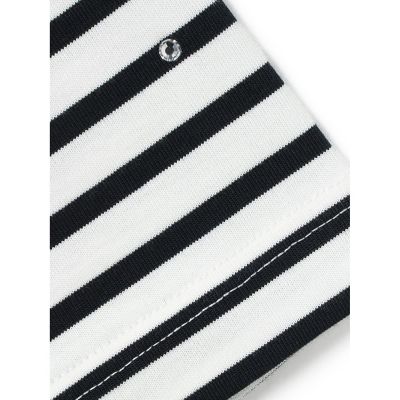ｍｉｚｕｉｒｏ　ｉｎｄ　ビジュー付きボートネックプルオーバー