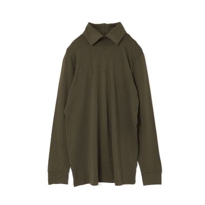 ｍｉｚｕｉｒｏ　ｉｎｄ　シャツカラーハイネックプルオーバー
