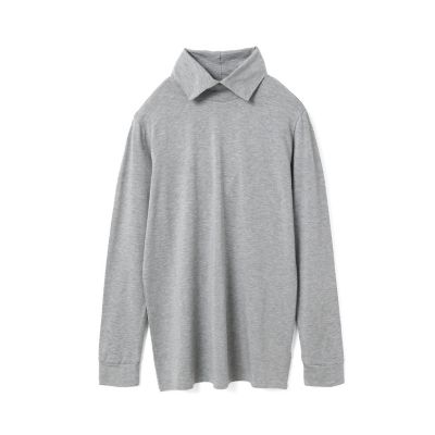 ｍｉｚｕｉｒｏ　ｉｎｄ　シャツカラーハイネックプルオーバー