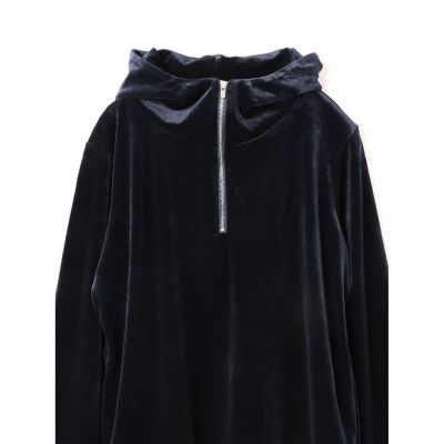 ｍｉｚｕｉｒｏ　ｉｎｄ　ベロアフード付きプルオーバー