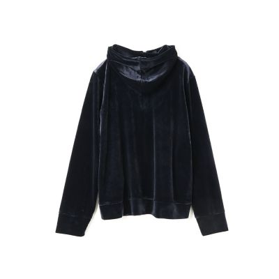 ｍｉｚｕｉｒｏ　ｉｎｄ　ベロアフード付きプルオーバー