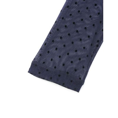 【新品】mizuiro ind メッシュドットハイネックプルオーバー　ブラウン mizuiro ind メッシュドットハイネックプルオーバー｜ MARcourt
