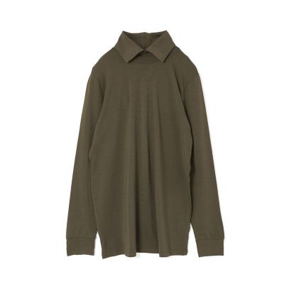 新品タグ付き　mizuiro ind スカーフカラーシャツ mizuiro ind ギャザーカラーハーフスリーブシャツ