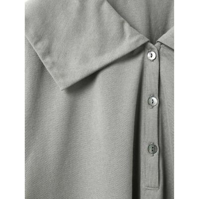 mizuiro ind ワイドカラーポロシャツ | mizuiro ind (Women