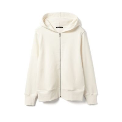 mizuiro ind (Women)/ミズイロインド mizuiro ind 裏起毛ジップパーカー アイボリー(12) トップス【三越伊勢丹/公式】