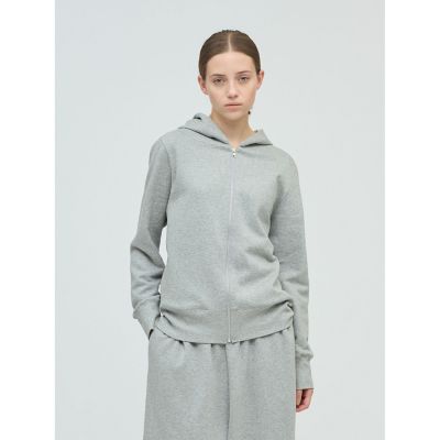 mizuiro ind (Women)/ミズイロインド mizuiro ind 裏起毛ジップパーカー グレー(91) トップス【三越伊勢丹/公式】