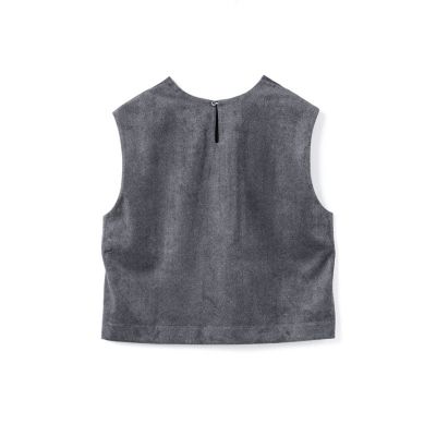 mizuiro ind ベロアプリントベスト | mizuiro ind (Women