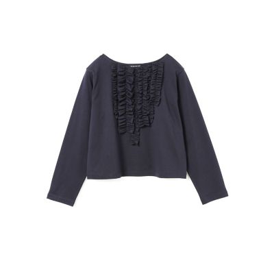 mizuiro ind フリルプルオーバーT | mizuiro ind (Women