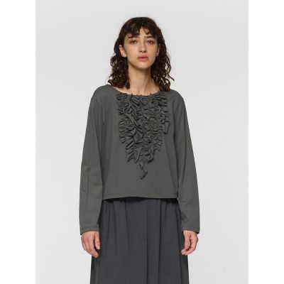 mizuiro ind ハーフスリーブシャツ | mizuiro ind (Women