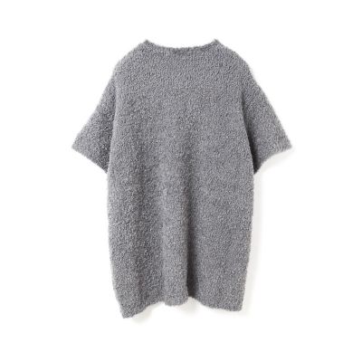 ｍｉｚｕｉｒｏ　ｉｎｄ　へアリーヤーンハーフスリーブチュニック