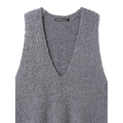 mizuiro ind へアリーVネックベスト | mizuiro ind (Women