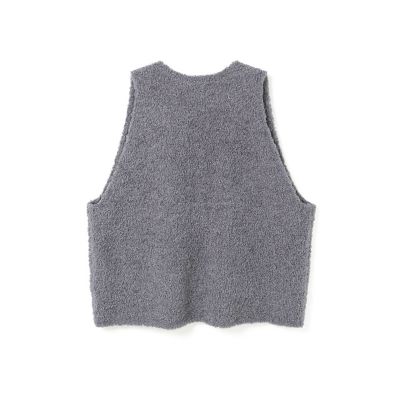 mizuiro ind へアリーVネックベスト | mizuiro ind (Women