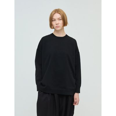 ＜mizuiro ind (Women)＞ｍｉｚｕｉｒｏ　ｉｎｄ　クルーネックワイドプルオーバー