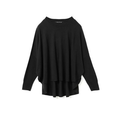 mizuiro ind フロントシームコクーンプルオーバー