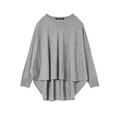 mizuiro ind Vネックコクーンプルオーバー | mizuiro ind