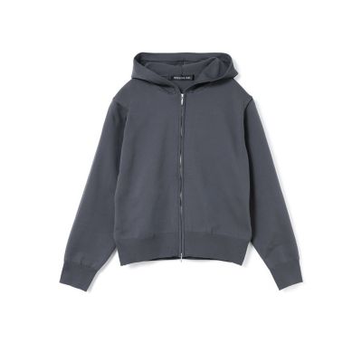 mizuiro ind フードジップニット | mizuiro ind (Women
