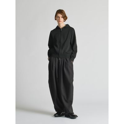 mizuiro ind フードジップニット | mizuiro ind (Women