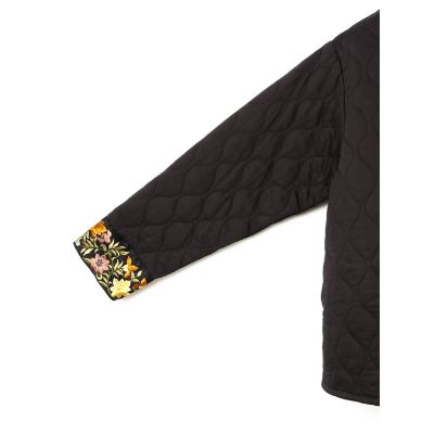 mizuiro ind キルティング刺繍テープジャケット